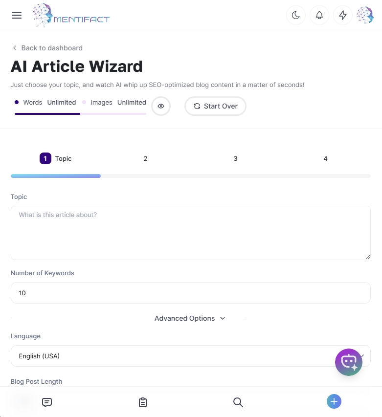 Plan, Write, Publish.